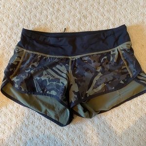Lulu Lemon Camo shorts